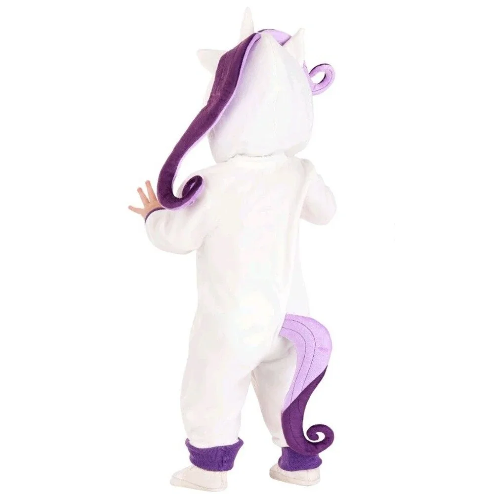 My Little Pony Rarity Infant Costume 12-18 Months Jumpsuit Headpiece Hasbro NWT